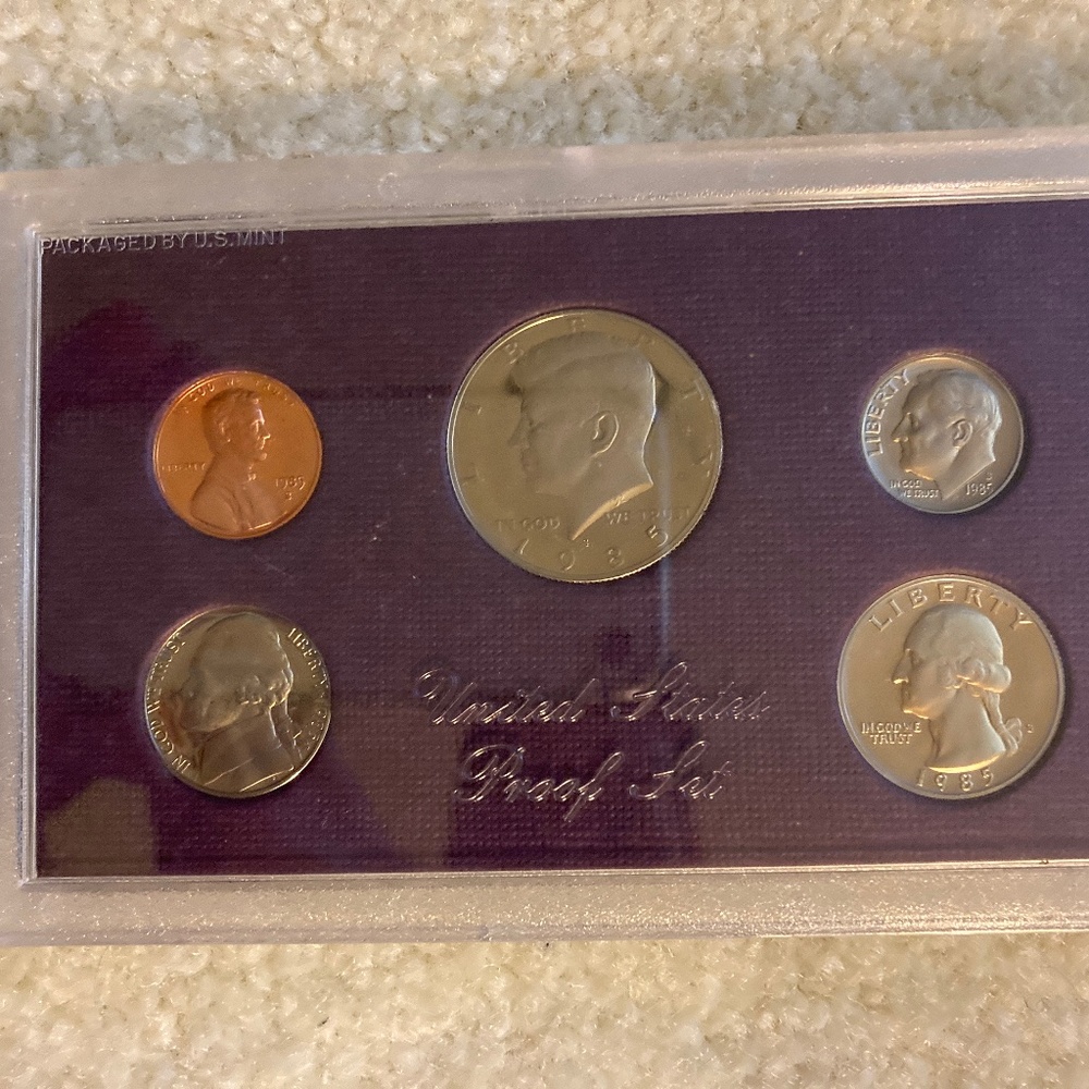 1985 US Coin Proof Set